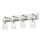 Z-Lite Fontaine 4 Light Vanity, Polished Nickel & Clear 3035-4V-PN - alternate 6